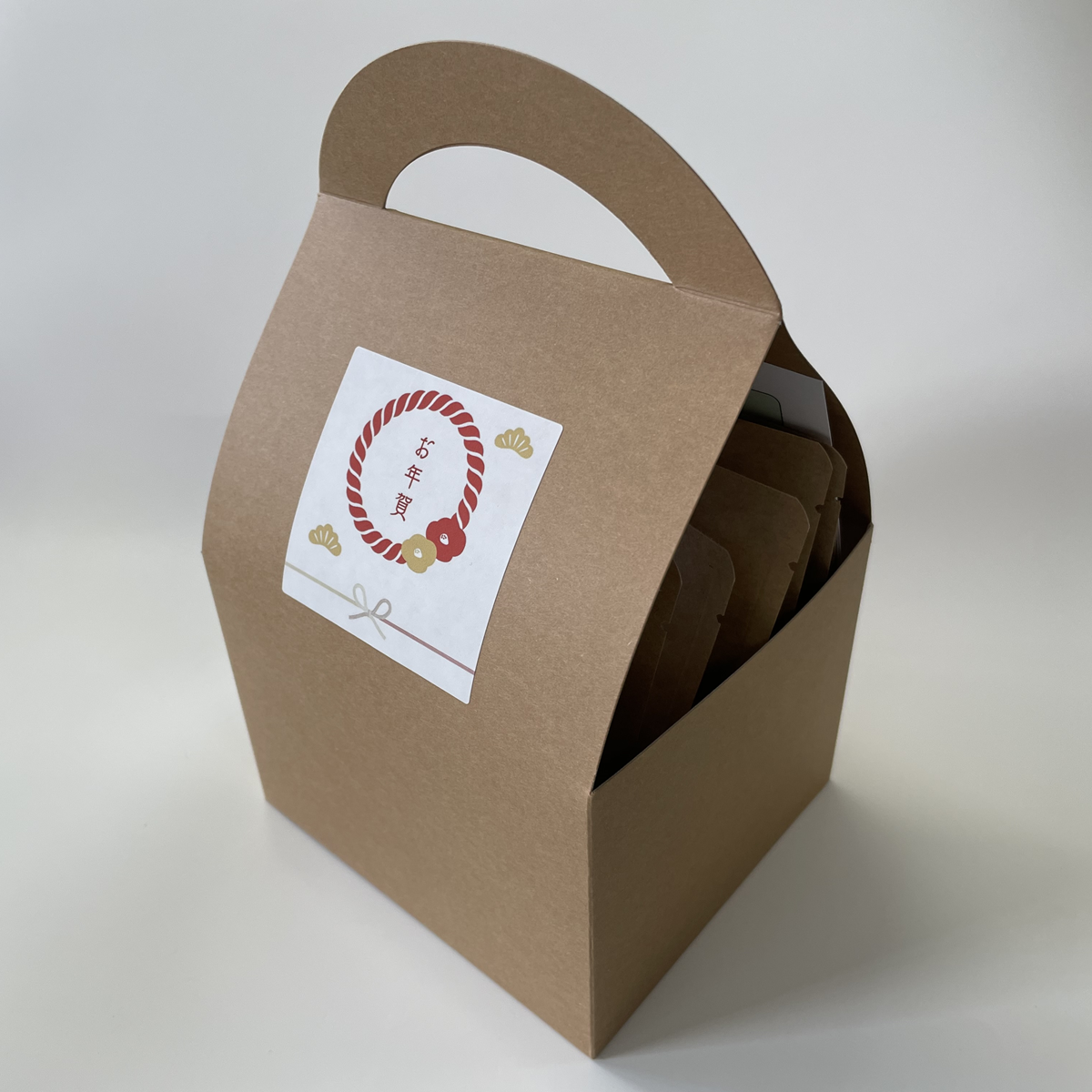 お年賀　ドリップバッグコーヒー手提げギフトBOX