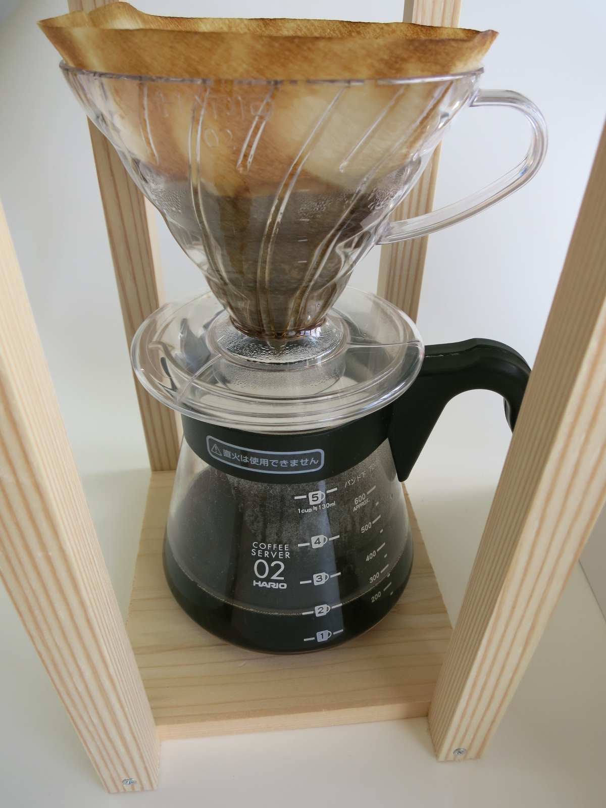 自作ウォータードリッパーで水出しコーヒーを作った かりおもんのコーヒーブログ かりおもん 藤枝の自家焙煎珈琲豆店